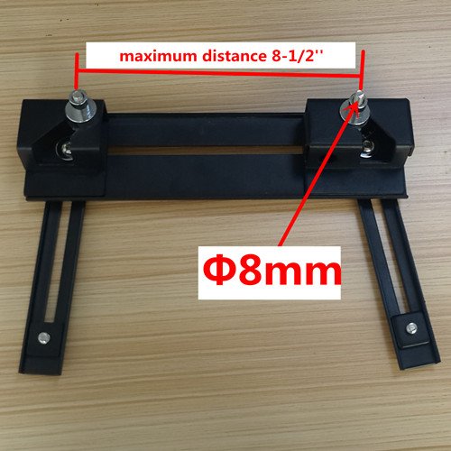 Universal Hard Saddle bags detachable quick release mounting brackets