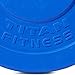 TITAN FITNESS 35 lb Olympic Bumper Plate Blue Benchpress Strength Training Power