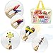 PETUOL Kids Musical Instruments 24pcs Wood Percussion Xylophone Toys for Children Musical Movement-Music Rhythm Percussion Kit for Toddler Boy and Girls Gift