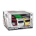 Joyin Toy 3 Pack Friction Powered City Vehicles Including Garbage Truck, Fire Engine Truck and Construction Dump Truck