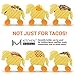 M KITCHEN WORLD Taco Holder Stand for Parties, Restaurants, Good for Hard or Soft Shells – Food Grade