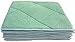 Gryeer Bamboo & Microfiber Dish Cloths with Sponge Pad, Soft and Super Absorbent Kitchen Cleaning Cloths, 8x10 Inch, Pack of 8, Green