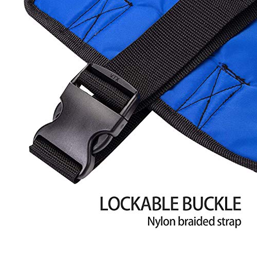 Kangwell Patient Lift Belt Assistance Belt with 5 Colors Handles(73Inch