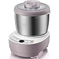 Bear 3.7-Quart Electric Dough Maker with Fermentation Function, Crafted with 304 Stainless Steel for Pizza & Bread Dough, HMJ - A35M1