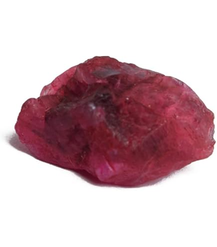 Amazon.com: 100g Natural Red Corundum Ruby Rough Gemstone Specimen