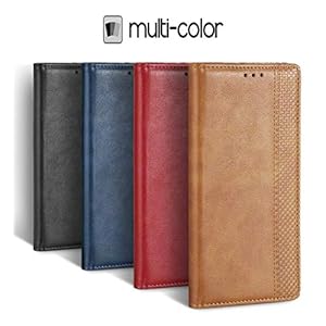 FANFO® Custodia per Oppo A52/Oppo A72/Oppo A92, Premium Chiusure Magnetiche Book Style Flip Folio Case Cover,Blu - immagine 7