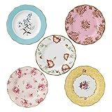 Royal Albert 100 Years 1950-1990 Plate Set, Mixed
