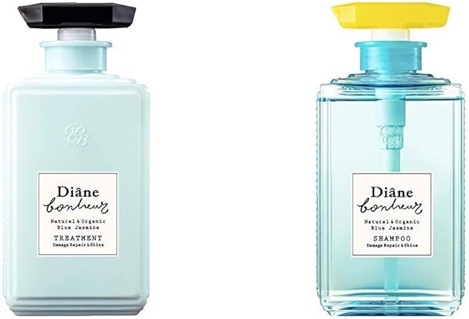 Amazon セット買い ダイアン ボヌール トリートメント ブルージャスミンの香り ダメージリペア シャイン 500ml ボヌール シャンプー ブルージャスミンの香り ダメージリペア シャイン 500ml ダイアン ボヌール ビューティー 通販