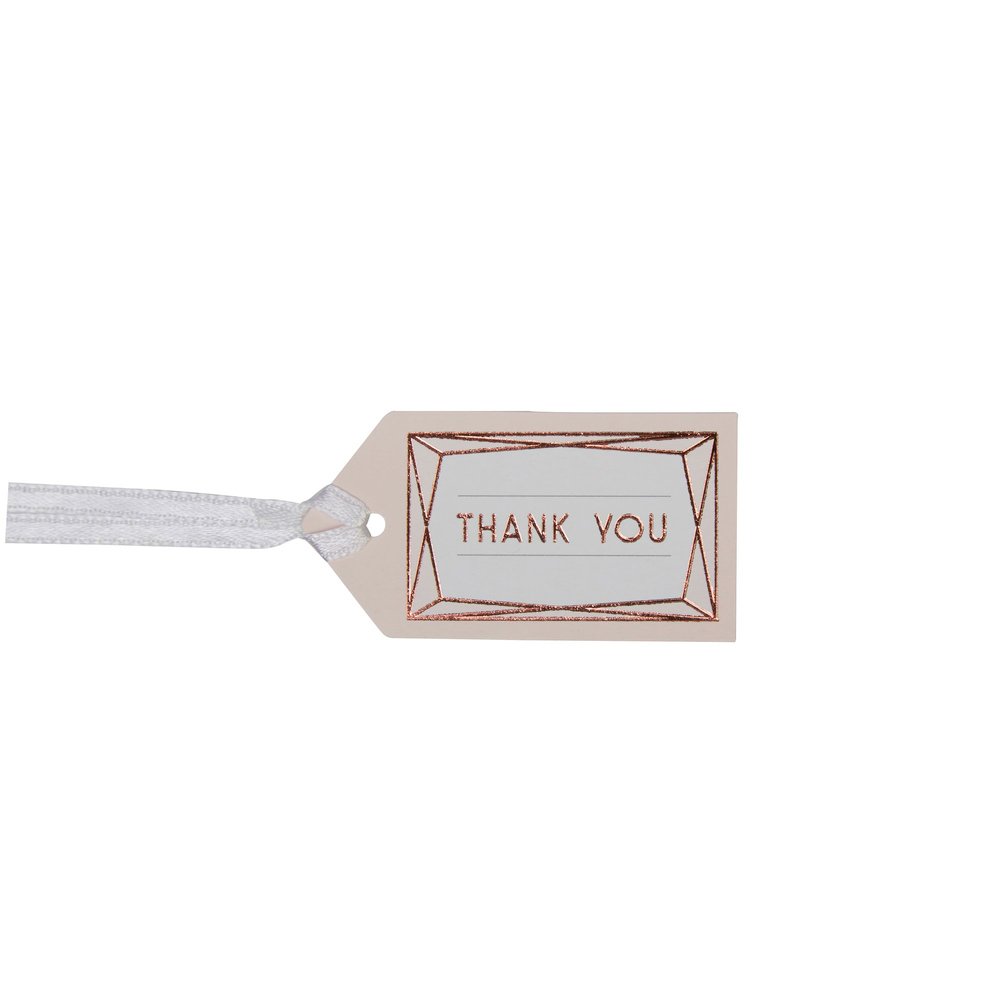 Neviti - Geo Blush - Luggage Tags, Pack of 10