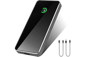 JBER 2024 Upgrade 2 in1 Wireless CarPlay Adapter for Apple, Android Auto Wireless Adapter, Stable Fast Connection for Convert Factory Wired to Wireless, Fit for iOS 8+, Android 11+, Cars from 2016