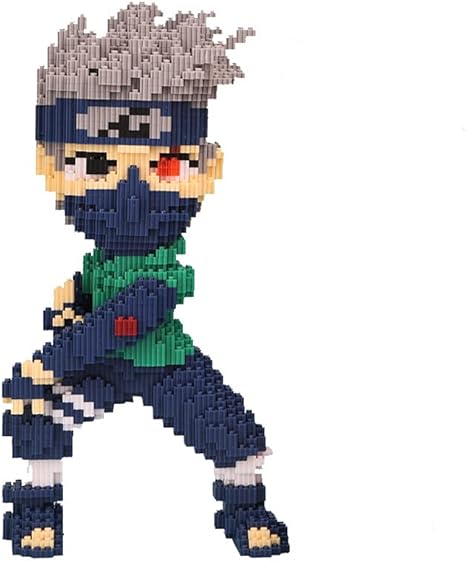 Amazon Naruto 3dモデル ナルト はたけカカシ カカシ ナノブロック フィギュア 知覚玩具人気映画 人気アニメ 玩具 おもちゃ 知育 玩具 誕生日 プレゼント 子供 キッズ ブロック おもちゃ