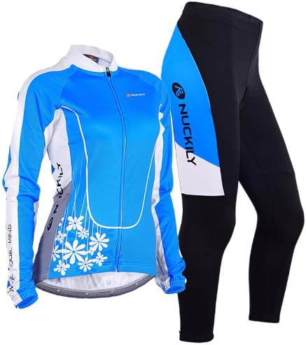 (recommend one size larger)2014 new Fashion Autumn and Winter Women full Long sleeve Team Cycling Jerseys Jersey pants Set tight
