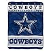 Northwest NFL Dallas Cowboys Unisex-Adult Raschel Throw Blanket, 60