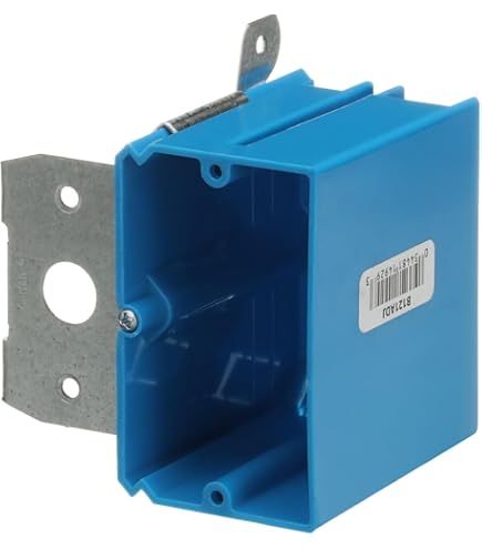 Carlon B349ADJ Outlet Box, New Work, 3 Gang, 5-13/16-Inch