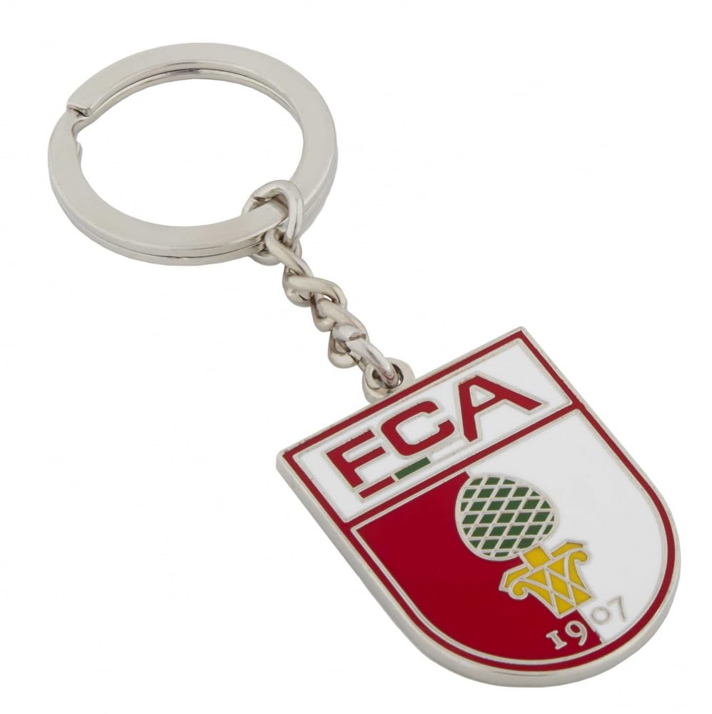 FC Augsburg FCA Key Fob ** Logo, Crest **, multicoloured, One Size