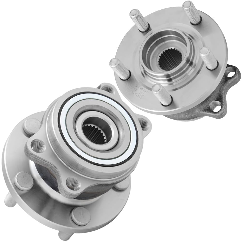 Photo 1 of [2-Pack] 512183H - Rear Driver or Passenger Side Premium Pre-Pressed Wheel Hub Bearing Assembly Compatible with 2000-2004 Subaru Legacy, 2000-2004 Subaru Outback, 2003-2006 Subaru Baja