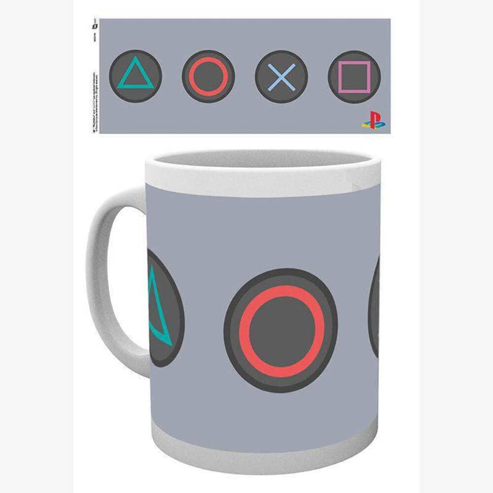 GB eye PlayStation Buttons Mug