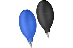 Veemoon 2pcs Camera Lens Air Blower Bulbs for Dust Removal Ergonomic Handheld Dusters for DSLR Keyboard