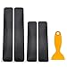 4PCS Car Accessories Door Sill Scuff Welcome Pedal Protect Carbon Fiber Stickers