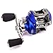 Entsport Saltwater Casting Reel Low Profile Baitcasting Fishing Reel 10+1 Ball Bearings Baitcast Reel Right/Left Handed Baitcaster Fishing Reel Baitcaster (Right Handed)