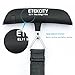 Etekcity 2 Pack Digital Hanging Luggage Scale, Rubber Paint, Temperature Sensor, 110 Pounds, Silver