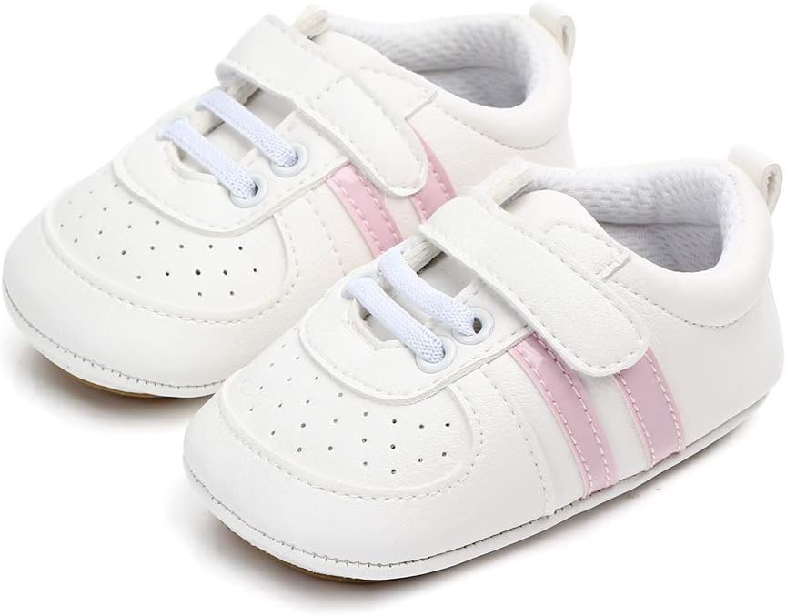 Baby Boy Girl First Walking Shoes Infant Anti Slip Trainer Sneakers