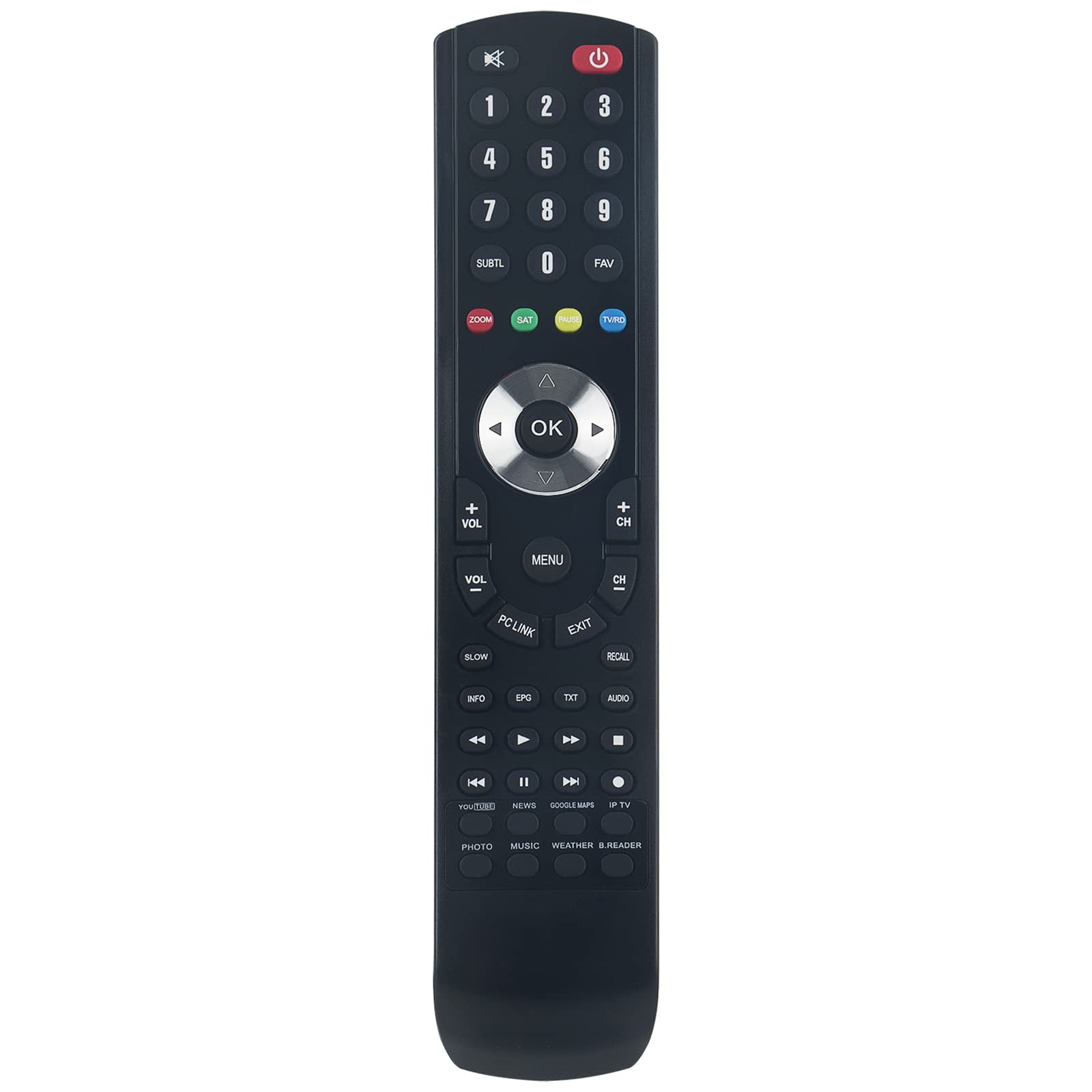 Replacement Remote Control Fit for Tiger I280 Satellite Receiver Digital Satellite Receiver