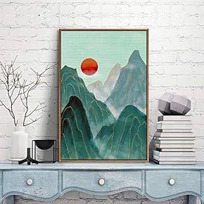 Framed for Living Room Bedroom City and Landscape for