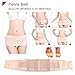 UZZO Womens Breathable Ventilation Elastic Postpartum Postnatal Recoery Support Girdle Belt Post Pregnancy Belly Waist Slimming Shaper Wrapper Band Abdomen Abdominal Binder for Women and Maternity