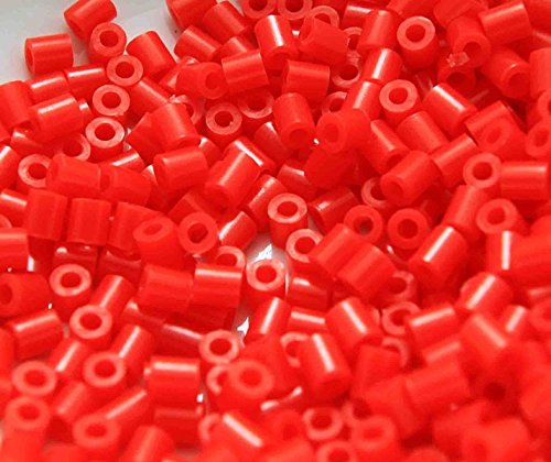 Gift pocket DIY 5mm Hama/perler Beads 1000 pack for Christmas Gift 13 Colours Red