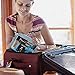 ANRUI TSA Approved Toiletry Bag, 3-PACK Same Size Clear Toiletry Bag with Handle, 3-1-1 Clear Liquids Toiletries & Cosmetics Organizer Clear Travel Bags For Toiletries For Women and Men - Blue