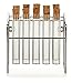 Spice Rack - Glass Spice Tube Set (Silver) (7