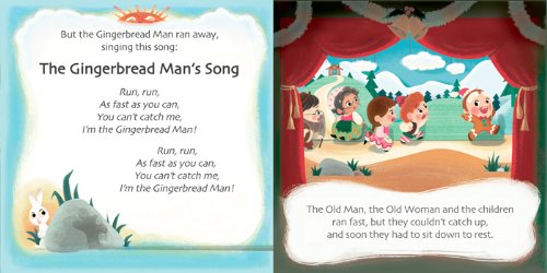 The Tale Of The Gingerbread Man Picture Book Cd Heidi Butkus Keika Yamaguchi Amazon Com Books