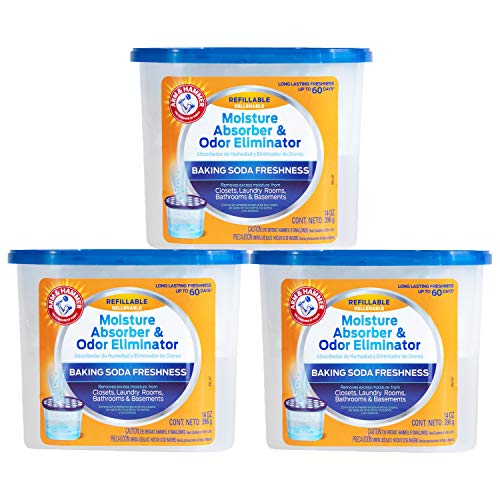 Arm & Hammer Fragrance Free Refillable Moisture Absorber and Odor