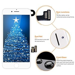 BuTure Schermo per iPhone 7 (Bianco) - immagine 6