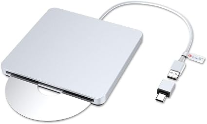 Amazon Co Jp Versiontech Usb 外付けdvd Cdドライブ レコーダーsuperdrive Forapple Mac Macbook Pro Air Imacノートパソコン 小売パッケージ パソコン 周辺機器