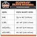 Ergodyne GloWear 8910 ANSI High Visibilty Orange Reflective Safety Pants, Small/Medium
