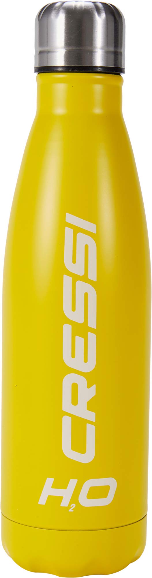 CRESSI Water Bottle H20 Stainless Steel - Stainless Steel Sports Bottle