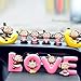 INEBIZ Creative Cute Letters/Monkeys Love Dashboard Decorations Car Home Office Ornaments Best Birthday