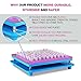 Wananfu Capsule Filling Machine Size 3 with Detailed Instructions, 100 Holes, Use with Empty Gelatin or Vegetarian Capsules Size 3 for Filling Vitamins, Essential Oils and Supplements