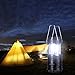 Hosmart 1Pack Outdoor USB Rechargeable Solar Led Lantern Lighting Included Rechargeable Battery