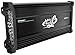 Lanzar Amplifier Car Audio, 4,000 Watt, 6 Channel, 2 Ohm, Bridgeable 4 Ohm, MOSFET, RCA Input, Bass Boost, Mobile Audio, Amplifier for Car Speakers, Car Electronics, Wireless Bluetooth (HTG668BT)