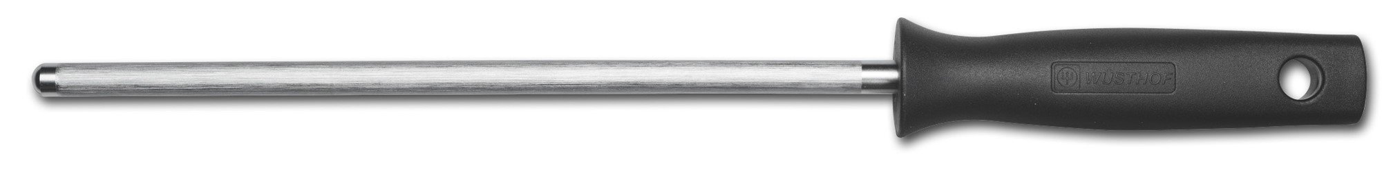 Wüsthof Sharpening Steel, Stainless Steel, Black, 23 x 2.5 x 2.5 cm