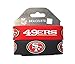 NFL San Francisco 49ers Silicone Rubber Bracelet, 2-Pack