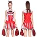 Fashoutlet Women's Cheerleader Costume Outfit (2 Piece)