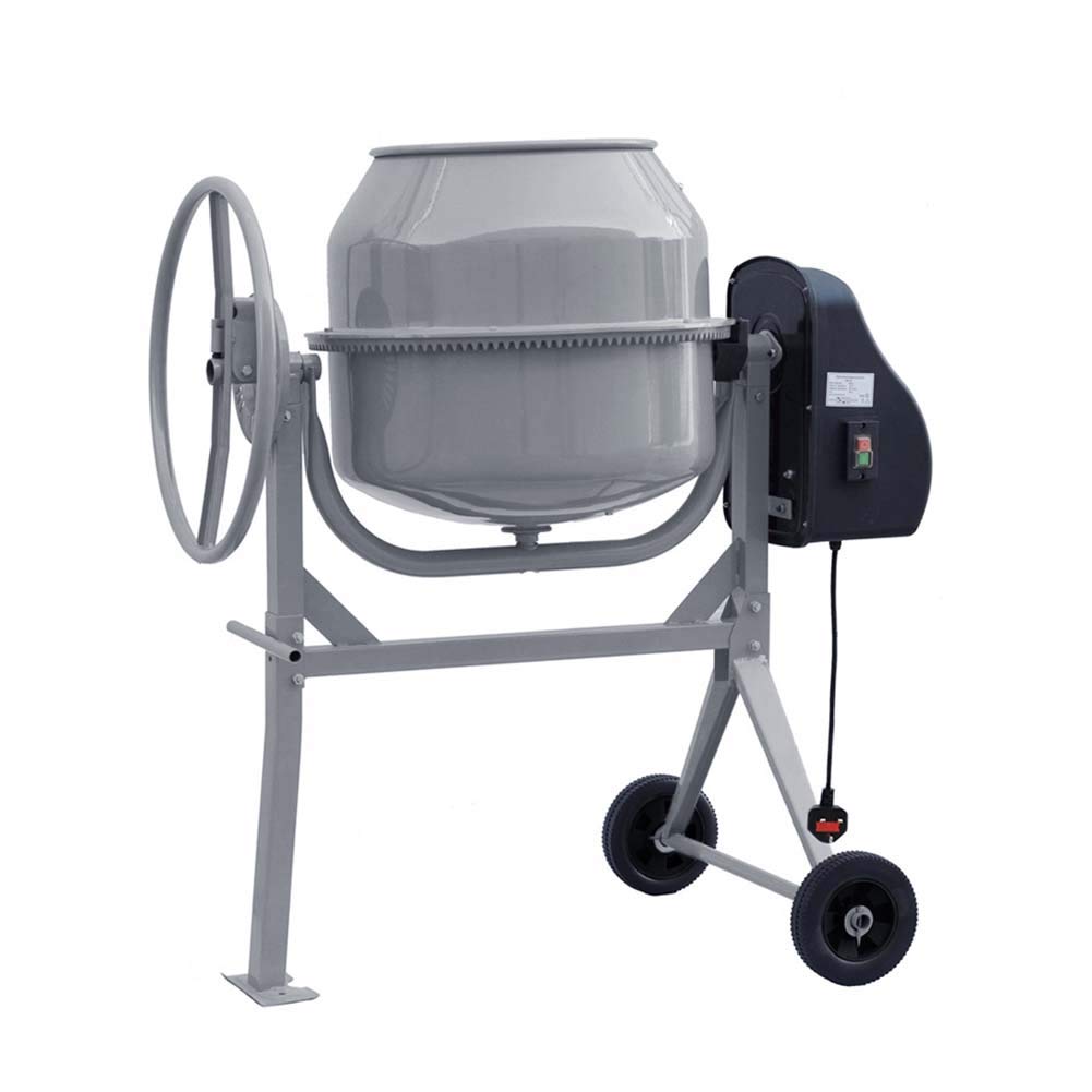 Buy Warmiehomy 120L Portable Electric Concrete Cement Mixer 220V 450W Mortar Plaster Machine