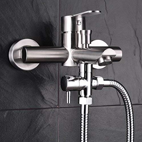 Zengest G1/2 Interface Shower Arm Diverter Valve for Hand Shower Head and Fixed Spray Head, Chrome - Thumbnail 5