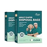 Sirona Premium Adult Diaper Disposal Bags - Pack of