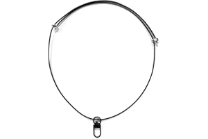 2pcs Neck Straps for Plaud NotePin, Black Adjustable Strap Lanyard with Positioning Bead Voice Recorder Necklace Lanyard Acce