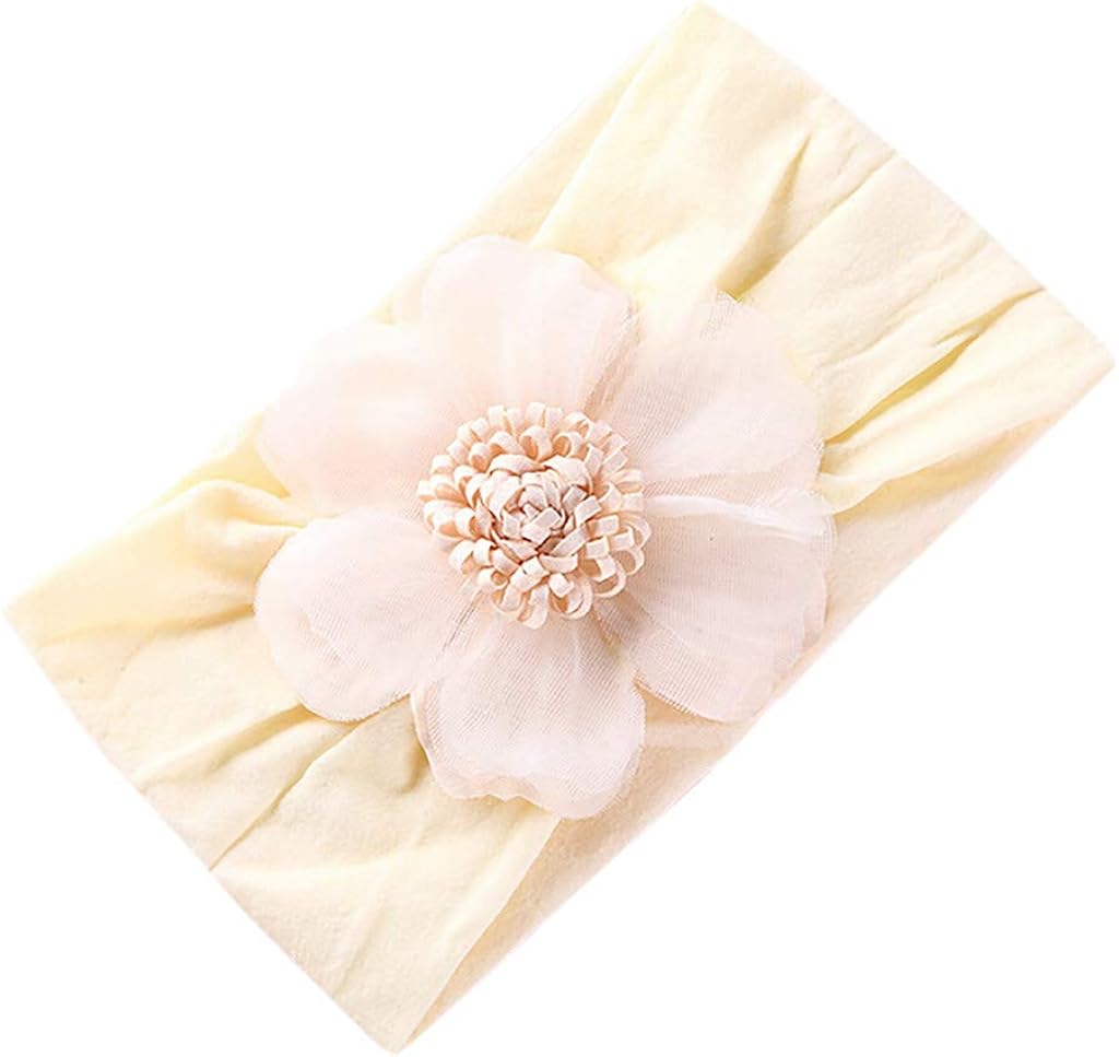 Lazzboy Baby Mädchen Neugeborene Kleinkind Haarbänder Und Schleifen Kind Haarschmuck Stirnband Mit Bogen Elastisches Für 0-24 Monaten